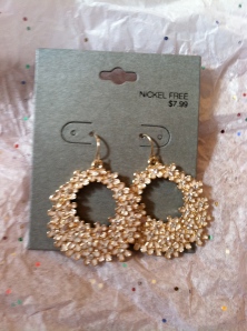 Earrings for the bridesmaids from Target